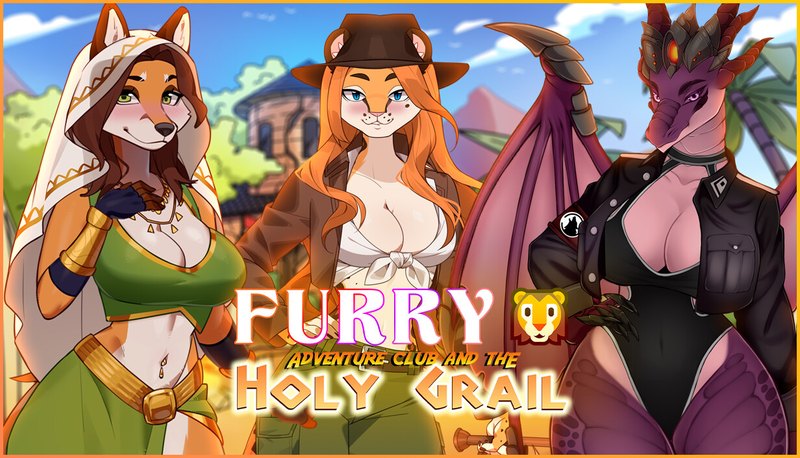 Furry Adventure Club and the Holy Grail — key art