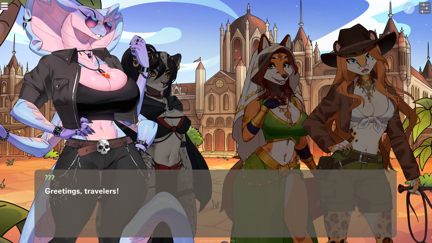 Furry Adventure Club and the Temple of Pawsion — screenshot 1