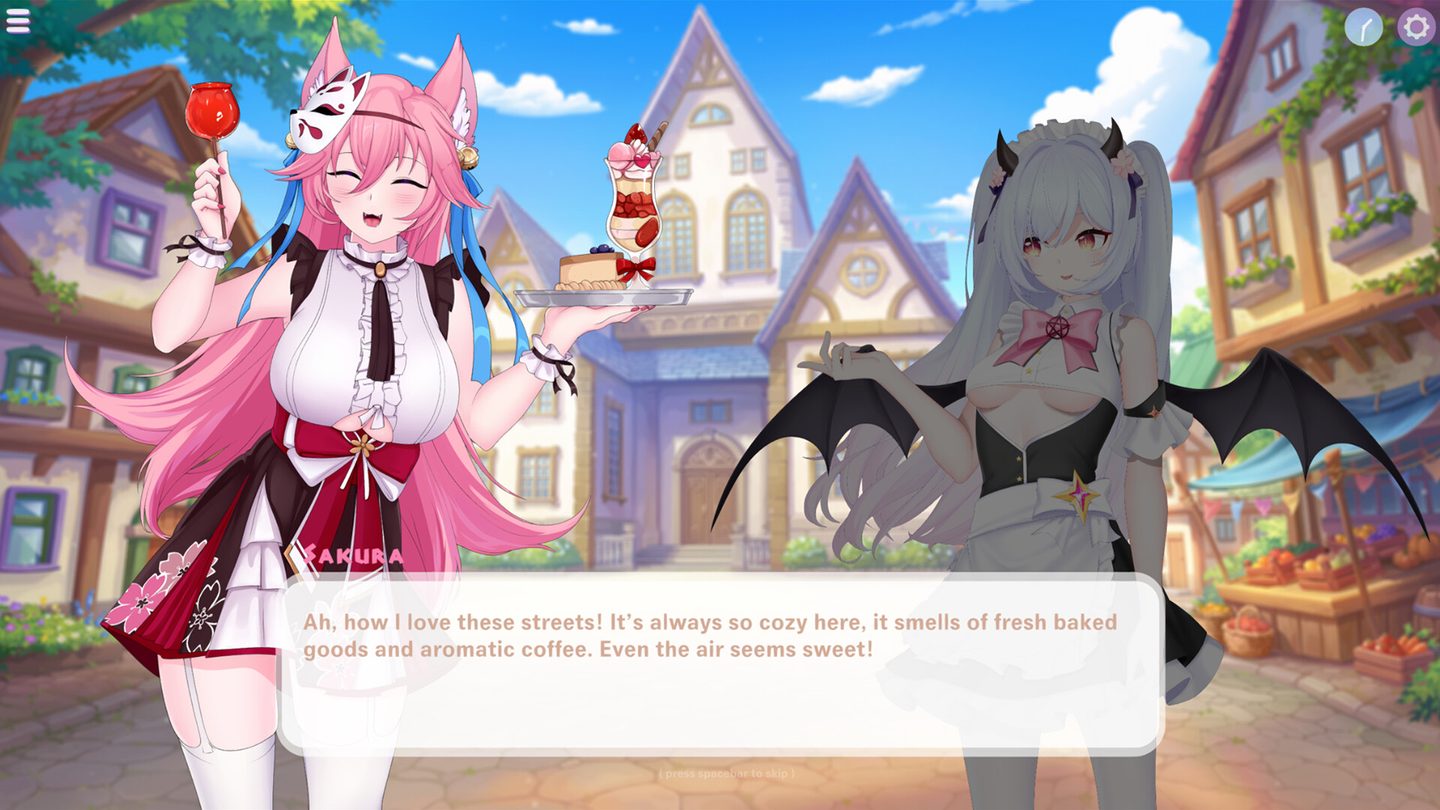 Shuffle Waifu Cafe — screenshot 1
