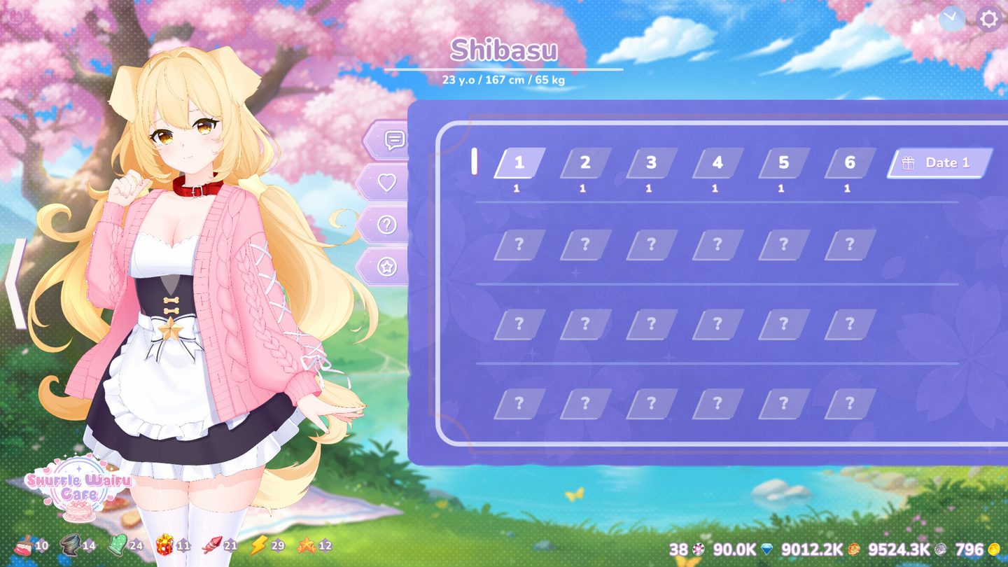 Shuffle Waifu Cafe — screenshot 3